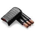 New travel Cigar case Gadgets Portable Leather Cigar Case 2-3 Tubes Cigars Holder Mini Humidor CF-0411