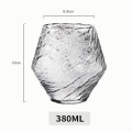 Japanese Handmade Hammered Whiskey Glass Heat-Resistant Juice Cup Liquor Whisky Crystal Wine Glass Cognac Brandy Snifter