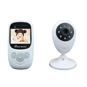 LCD Wireless Baby Monitor Digital Pet Monitoring Instrument Security Camera 2.4 inches with Mic for House Room Mini Size