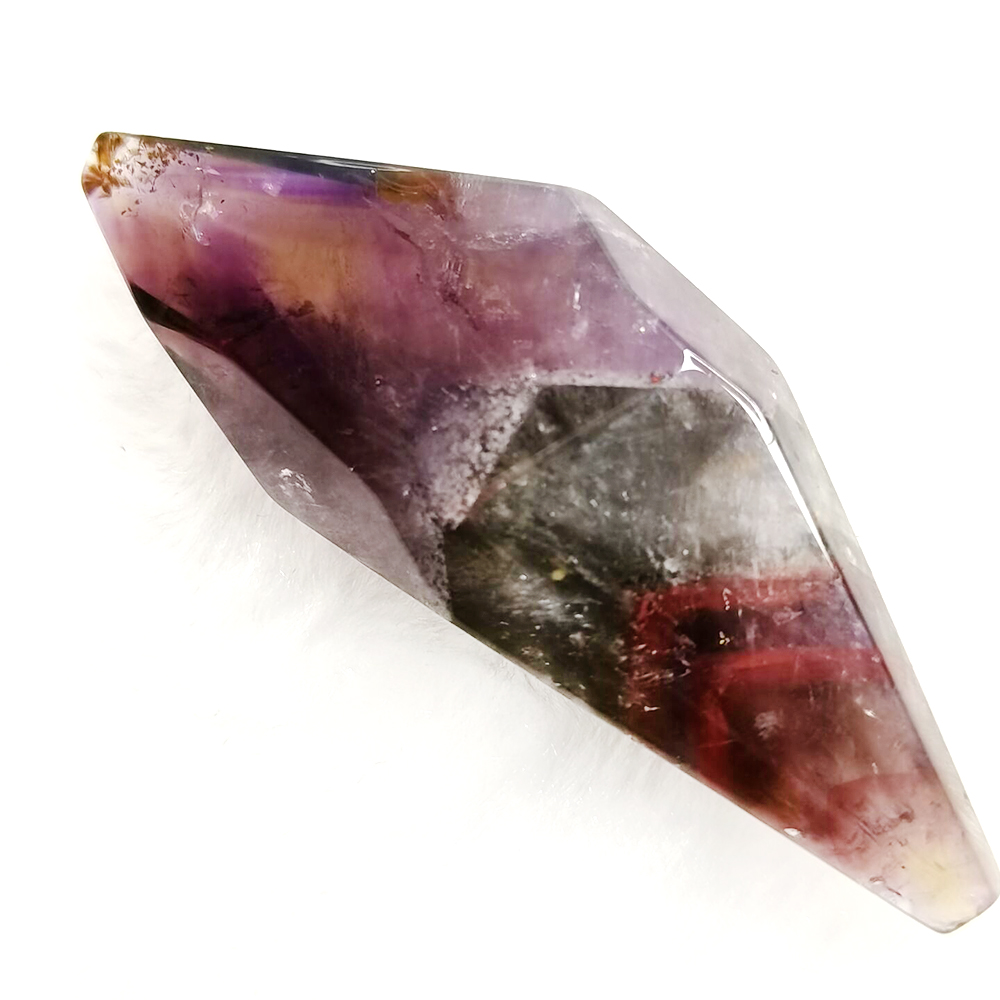 Natural Auralite 23 Stone Energy Quartz Gemstone Amethyst Mineral Specimen Healing Crystal DIY Jewelry Gift Home Decoration