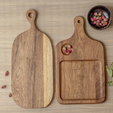 acacia wood chopping board pizza bread board baking tray solid wood vegetable chopping tabla de cortar cocina kitchens pizza