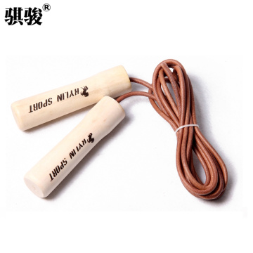 3 meter Bearing professional authentic cowhide jump rope competitive rope fitness calories to lose weight