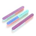 1pc Sandpaper Nail File Lime Double Side Sanding Buffer Block Set Grey Nail Files For UV Gel Polish Manicure Tool Random Color