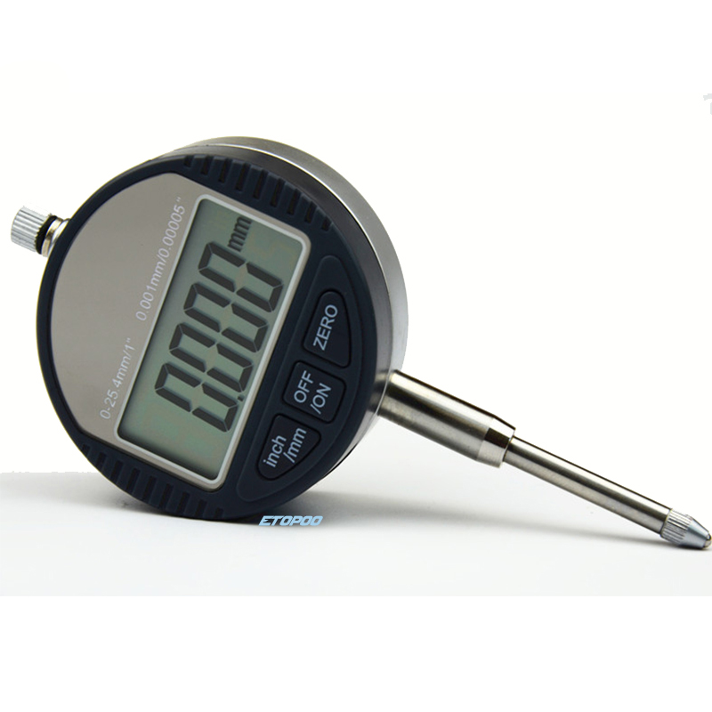 1inch Micron digital indicator 0-25mm 0.001mm electronic indicator dial gauge dial indicator