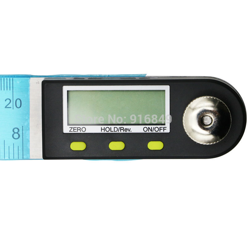 Portable 200/300 mm Digital Protractor Inclinometer Electronic Goniometer Digital Angle Finder Meter Stainless Steel Angle Ruler