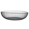 Nordic Creative Minimalist Fruit Basket Living Room Creative Fruit Drain Basket Home Iron Fruit Bowl Storage Basket