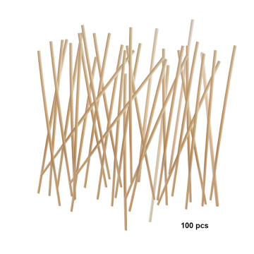 100pcs/pack Party Drinking Straw Kitchen Supplies Eco Friendly Birthday Biodegradable Wheat Home Cocktail Disposable Non Toxic