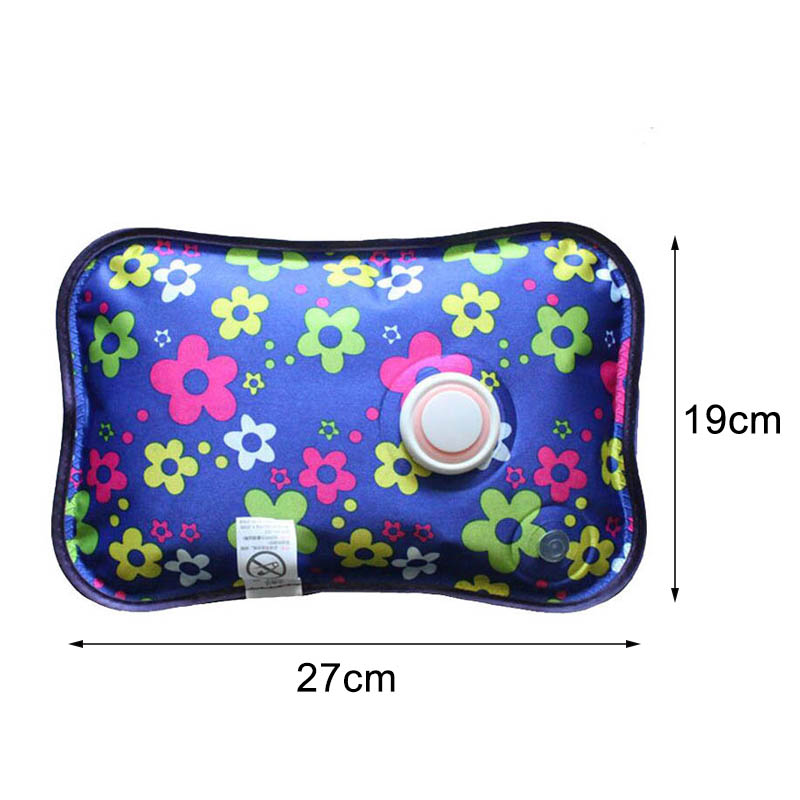 Beautiful Rechargeable Hot Water Bottle Warm Belly Treasure Hand Warmer Filled Mini Explosion-proof Portable Hot Water Bags