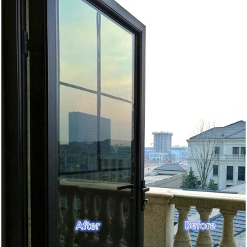 40/50/60/70/80/90x500 Cm Self-adhesive One Way Mirror Window Film,Vinyl Reflective Solar film Privacy Window Tint for Home