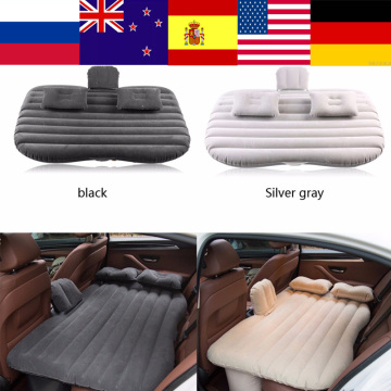Oversea Car Inflatable Bed Back Seat Mattress Airbed for Rest Sleep Travel Camping Inflatable Sofa Cushion Car Accessories New