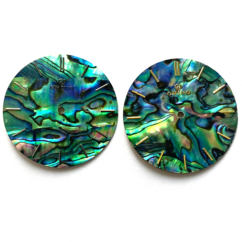 Abalone watch dial