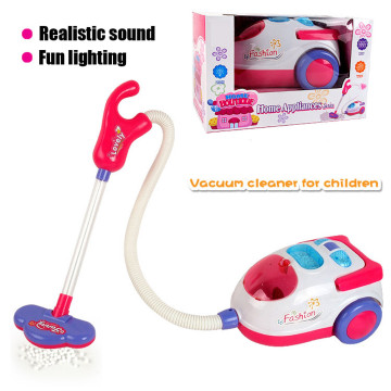 Housekeeping Toys With Vacuum Cleaner Tool Simulation Vacuum Cleaner Cart Cleaning Dust Tools Kids Play House Doll Accessories