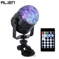 ALIEN 8W RGBW LED Disco Ball Strobe Light Waterwave Flame Sound Activated Stage Lighting Effect For DJ Party Holiday Birthday