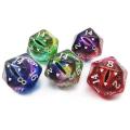 Bescon's Polyhedral Dragon Eye 20 Sides Dice 5pcs Set, Standard Size of 20MM