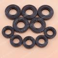 5pcs/lot Crankshaft Oil Seal Set For 40-5 CG430 Brush Cutter Trimmer