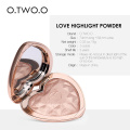 O.TWO.O Shimmer Highlighter Powder Palette Face Contouring Makeup Highlight Face Bronzer Highlighter Brighten Skin 5 Colors