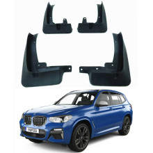 4pcs Molded Car Mudflaps Front Rear Mudguards For 2018-2019 BMW X3 M G01 Mud Flap Splash Guards Car fender Flares