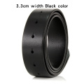3.3cm width Black