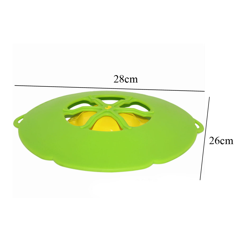 4 colors Silicone lid Spill Stopper Cover For Pot Pan Kitchen Accessories Cooking Tools Flower Cookware