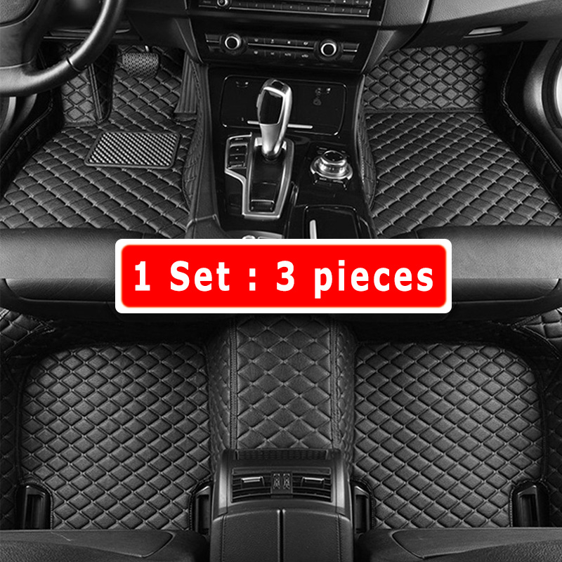 For Honda Accord 2020 2019 2018 Car Floor Mats Leather Waterproof Carpets Auto Interior Accessories Custom Protector Covers Rugs