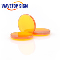 WaveTopSign China PVD ZnSe Dia.12 18 19 20mm Focus Lens FL38.1 50.8 63.5 76.2 101.6mm For Co2 Laser Engraving Machine