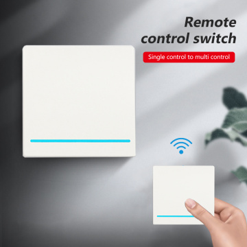 433Mhz wireless Wall Switch rf 86 wall panel transmitter Safety Switch and AC 110V 220V relay interruptor for Light Lamp