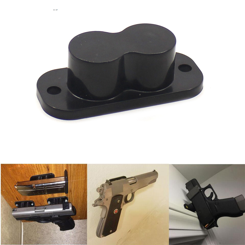 Magorui Tactical Gun Magnet Mount Magnetic Holster 25LB Rating Concealed Gun Holder with Anti-Scratch Cap and Screws