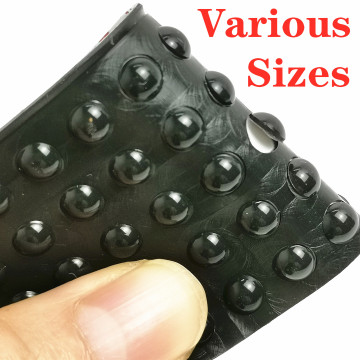 Many Size 50/100/200 Grains Self Adhesive Soft Anti Slip Bumpers Silicone Rubber Feet Pads High Sticky Silica Gel Shock Absorber