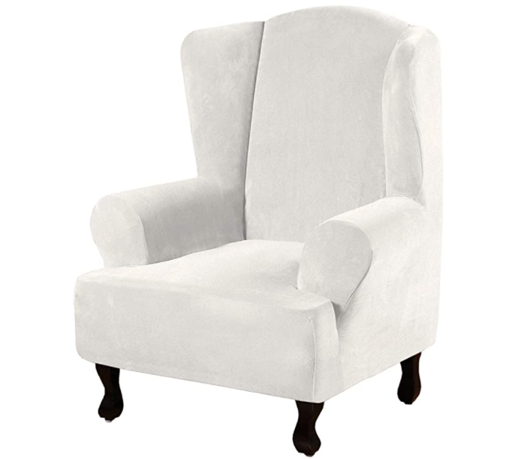 Premium Wing Chair Slipcover