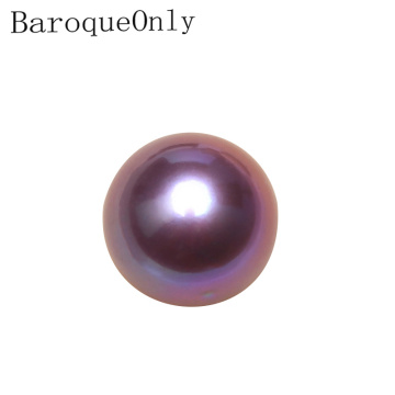 Baroqueonly Natural freshwater edison pearl round 10-13mm highlight colorful DIY beads loose pearl can be made pendant ring BZAX