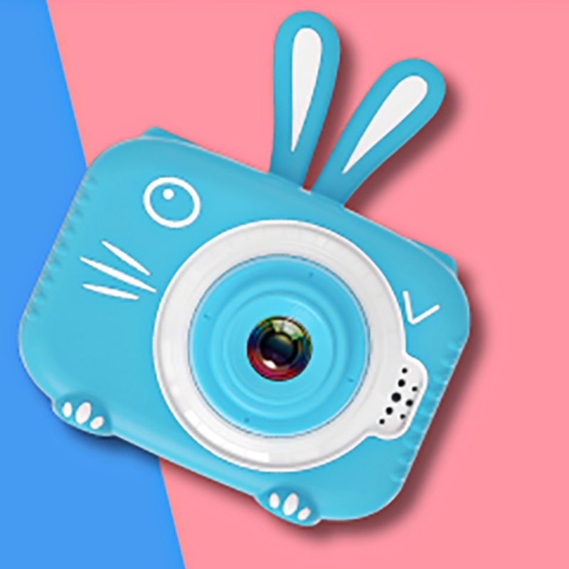 Children Mini Cute Video Camera 2.0 Inch Take Picture 1080P HD Double shot Kids Camera Toys Kid Digital Camera Boys Girls Gifts