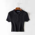 black knit t shirt