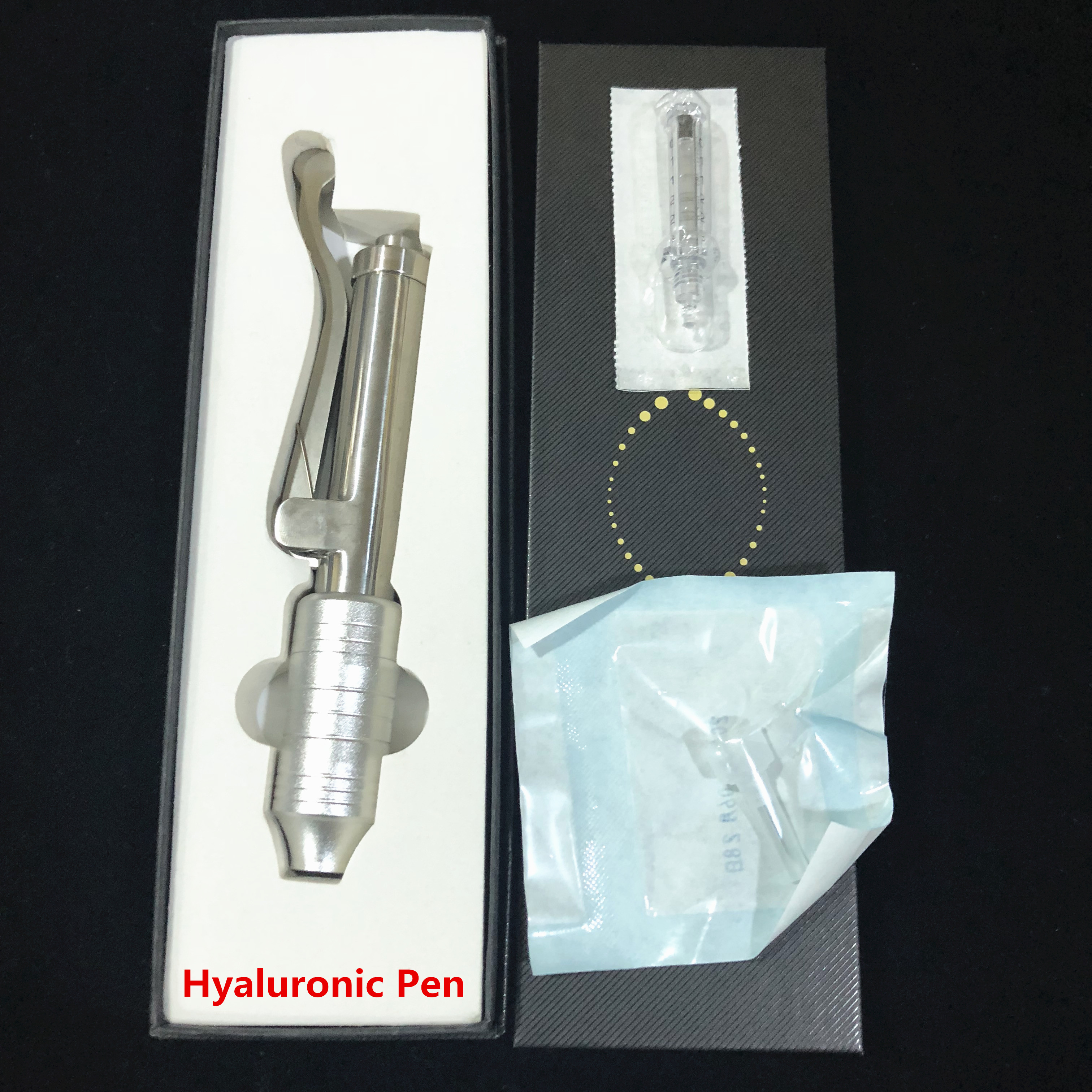 2019 Hyaluronic Injection Pen Massage Atomizer Pen Kit High Pressure Acid Micro Guns Anti Wrinkle Water Syringe Needle