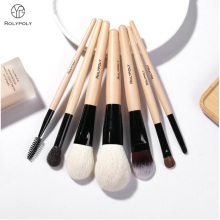 Premium Makeup Brush Set With Wood Handle