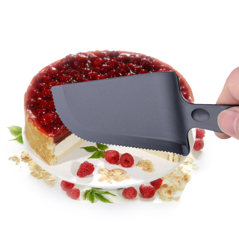 Meltset Plastic Cake Knife Pie Cutter 18.5x6cm Cake Cream Scraper Wedding Cake Slicer Fondant Pastry Tools