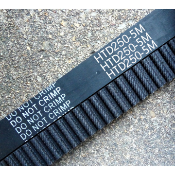5 pieces HTD5M belt 250-5M Teeth 50 Length 250mm Width 12 15 mm5M timing belt rubber closed-loop belt 250 HTD 5M S5M Belt Pulley