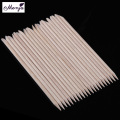 20pcs/Set Wood Stick Cuticle Pusher Nail Manicure Care Cleaner Dead Skin Push Nail Care Tool