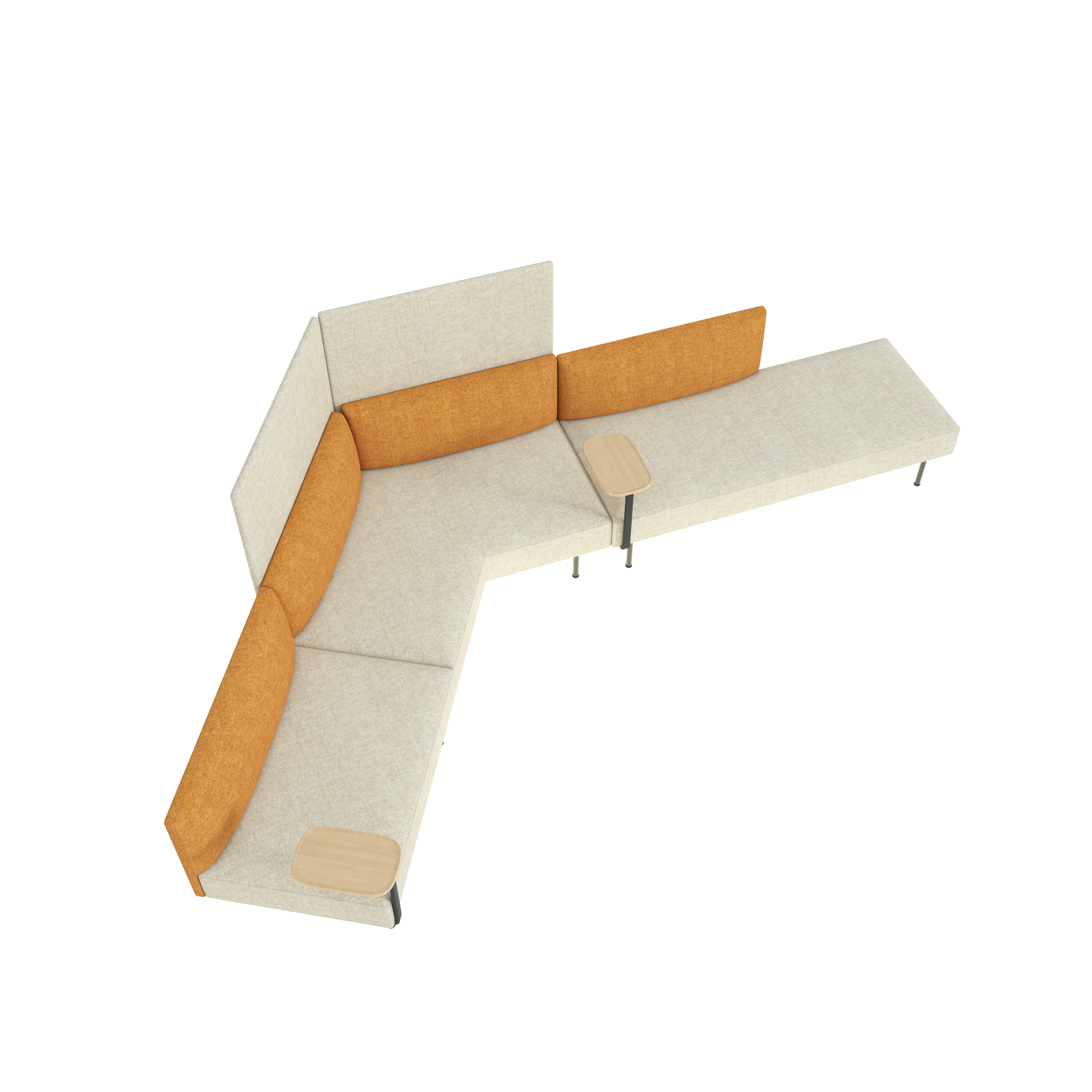 Modern Modern Design Modular Office Furniture Visitor Chair Sofa Set for Reception Single Seat Multiple Combinations