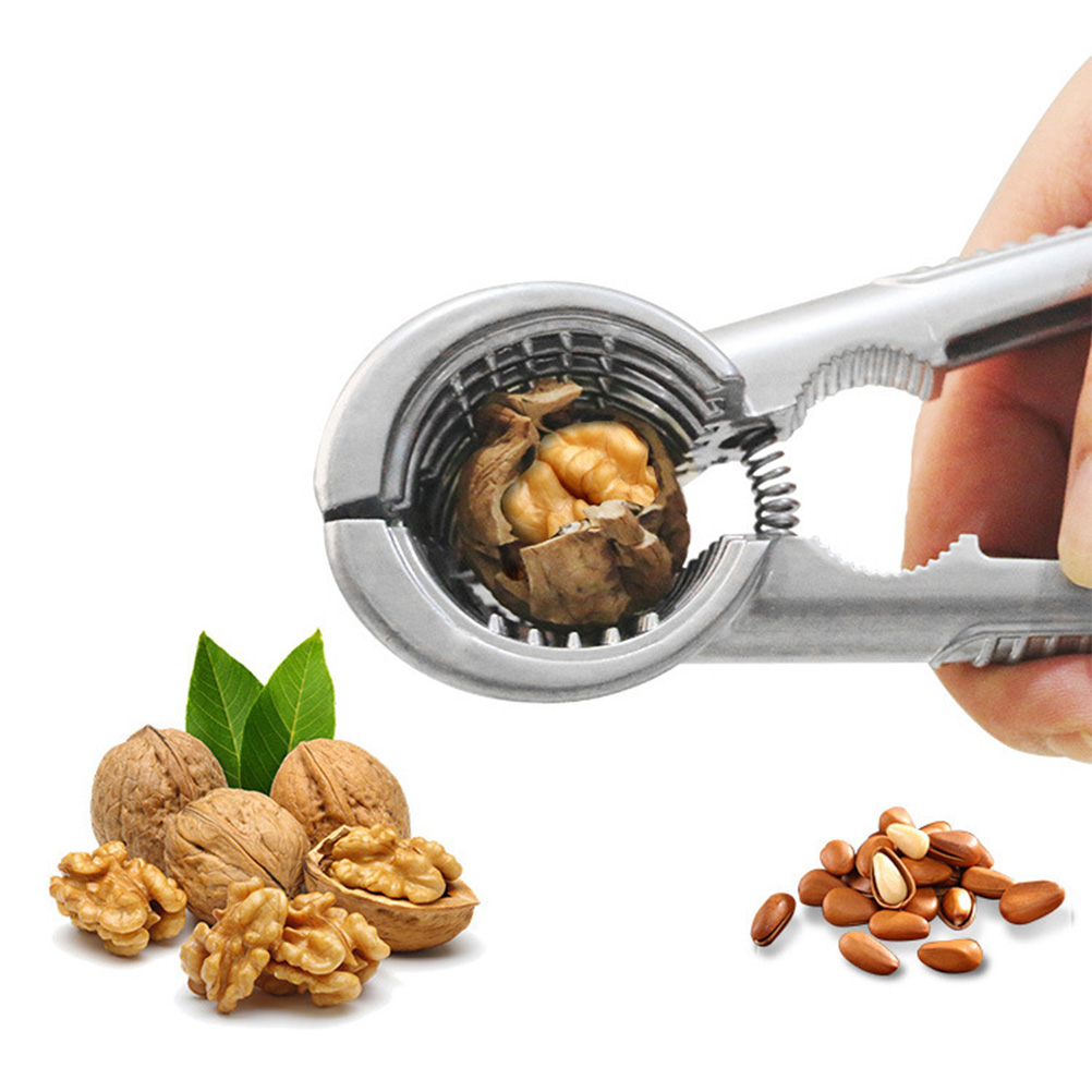 Nutcracker Pecan Walnut Plier Opener Tool Almond Nut Opener Sheller Kitchen Hazelnut Walnut Pliers Sheller Clip Clamp Plier