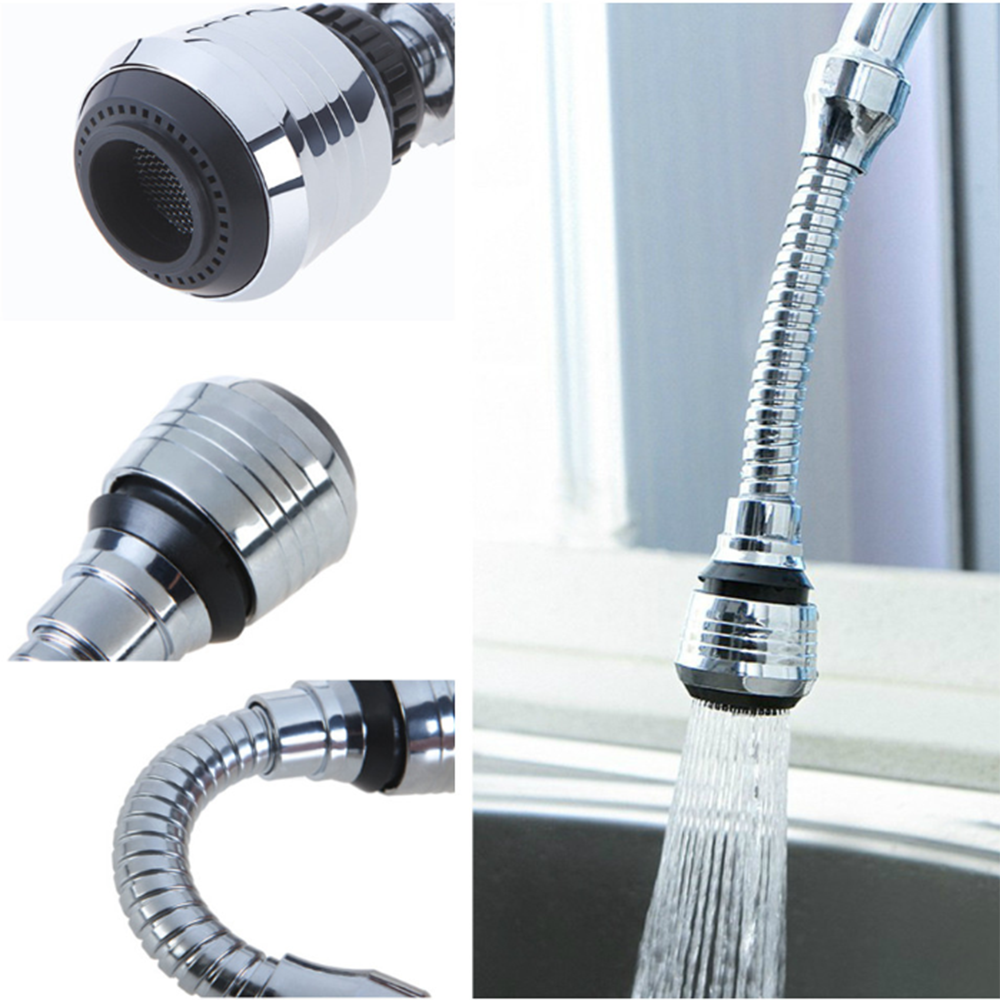 1Pc Metal Kitchen Faucet Sprayers Water Shower Rotating Tap Sprayer Water Filter Valve Water Saving Kitchen Faucet Accessories