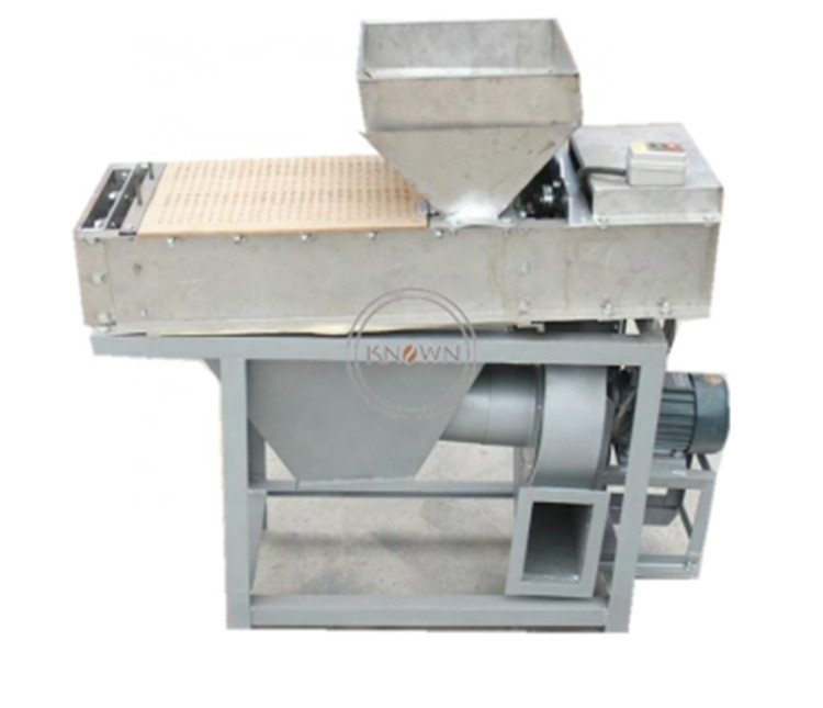 200-300kg/h Dry Soybean Skin Removing automatic Chickpea Almond dry Peeler Peanut Peeling Machine