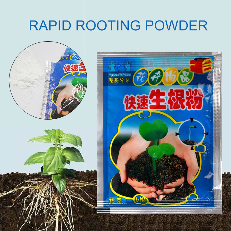Fast Rooting Powder Plant Rapid Growth Root Medicinal Transplant Plant Growth Extra Fast Germination Vigor Aid Fertilizer TSLM1