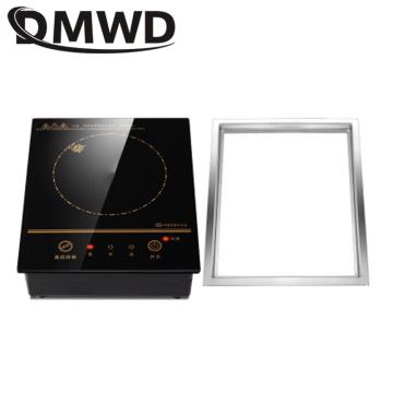 DMWD Mini Electric Magnetic Induction Cooker Wire control Embedded Hotpot Hob Burner Waterproof hot pot Tea Boiler Stove Cooktop