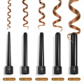 Hair Curler 5 in 1 Curling Wand Interchangeable Hair Curler Roller Curling Iron Electric Salon Hair Styler Irons