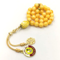 New arrival Qatar badge Resin Tasbih 33 66 99 beads Muslim misbaha Arab country flag bracelet Man's accessories Islam Rosary