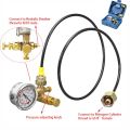 Pressure Gauges Kit Nitrogen Gas Charging Hydraulic Breaker Hammer Device Measurement Accessories For Furukawa Soosan-JY04