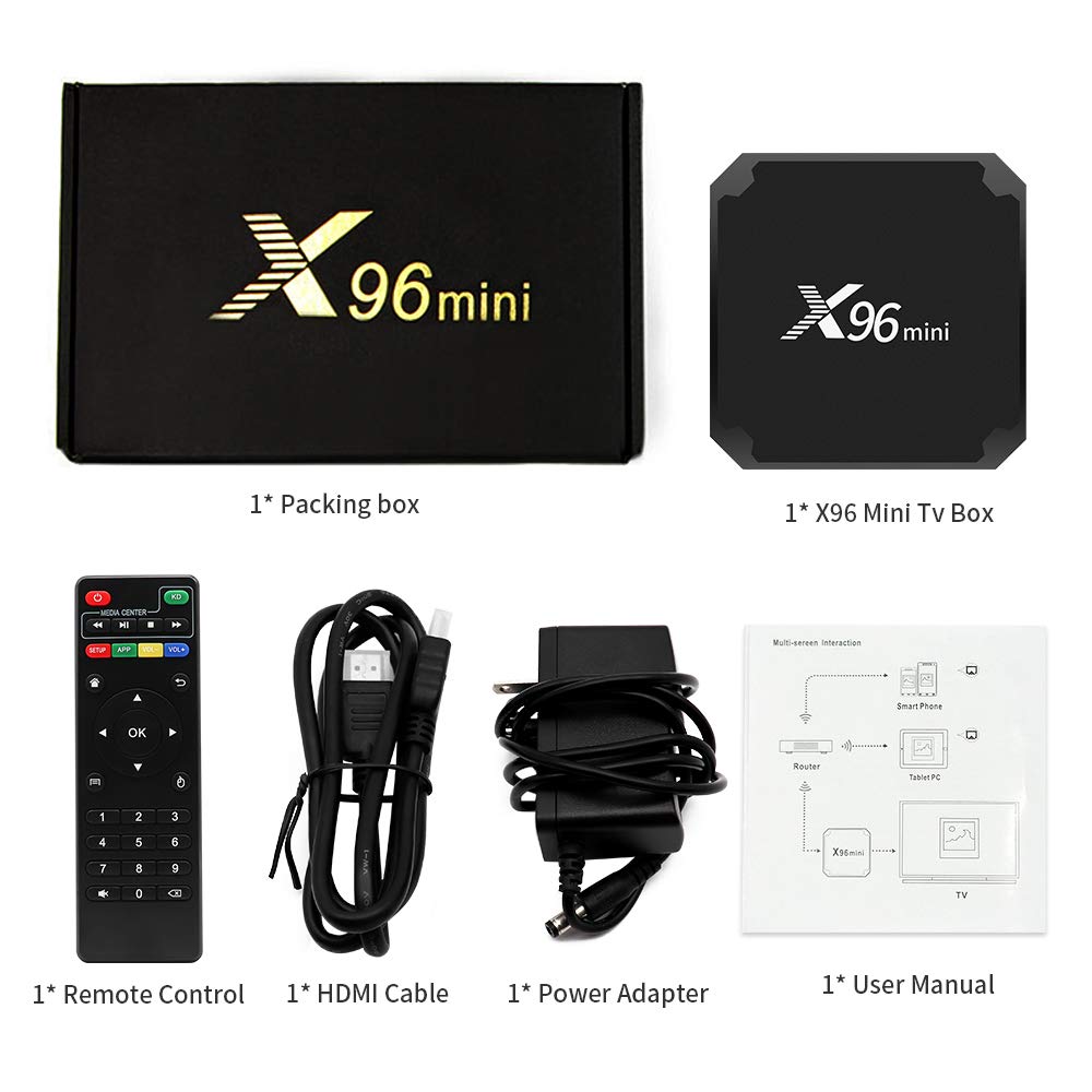 x96 mini iptv box 2G 16G Amlogic S905W android 9.0 tv box support smart tv x96mini smart ip tv set top box