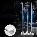 6 Pcs Stainless Steel Heart Shape Metal Drinking Straw Reusable Straws Cocktail Spoons Set Straw Scoop Sand Ice Stir Bar Spoon