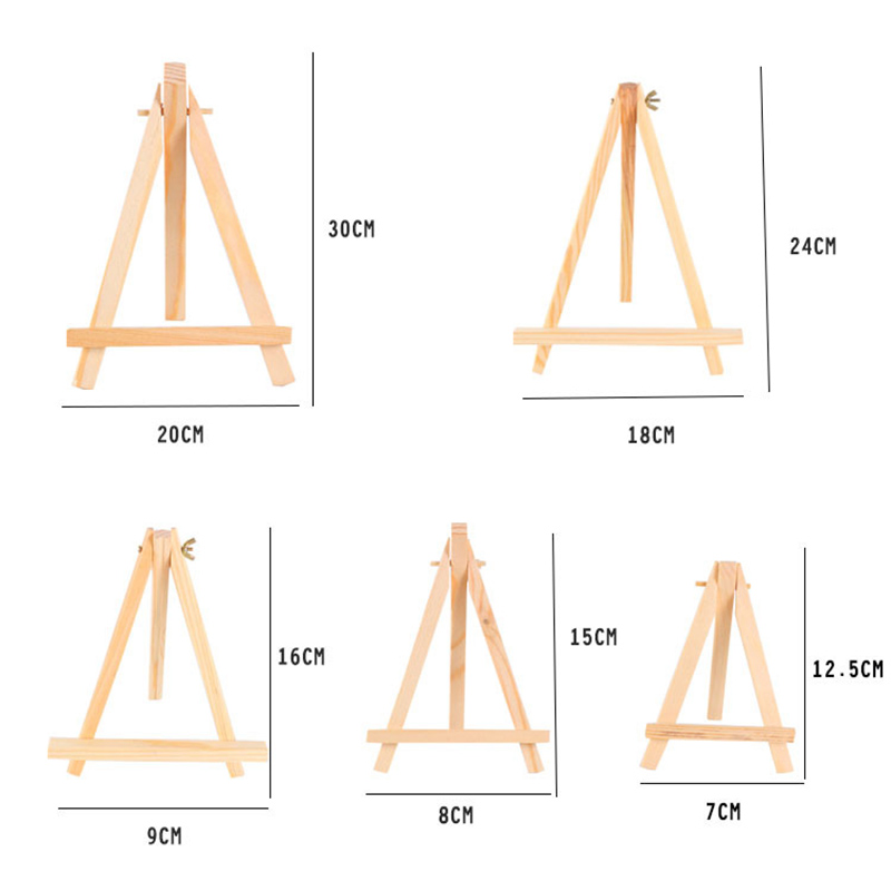 Mini Wooden Easel Art Painting Stand Display Holder Drawing For School Student Artist Supplies мольберт Caballete De Pintura Toy