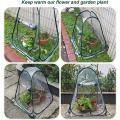 Portable Folding Mini Transparent Garden Plant Flower Cover Tent Mini Greenhouses PVC Warm Room Garden Greenhouse